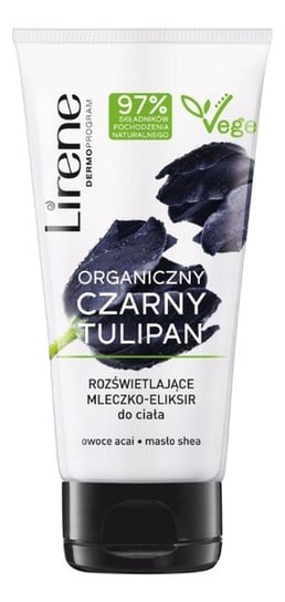 Lirene Carny Tulipan Organiczne rozświetlające mleczko eliksir do ciała 150ml Lirene