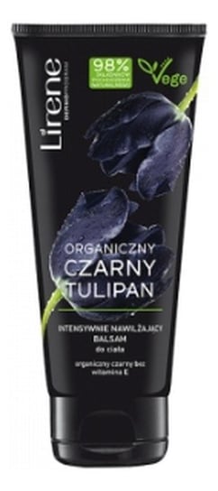 Lirene Czarny Tulipan Organiczny balsam do ciała intensywnie nawilżający 200ml Lirene