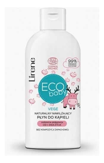 Lirene Eco Baby Vege Naturalny nawilżający płyn do kąpieli dla dzieci 250ml Lirene