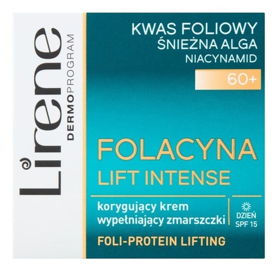 Lirene, Folacyna, korygujący krem wypełniający zmarszczki na dzień, 50 ml Lirene