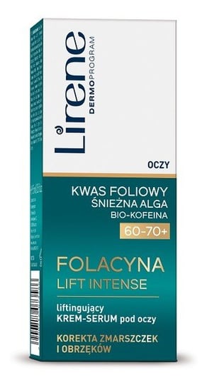 Lirene, Folacyna, liftingujący krem-serum pod oczy,  15 ml Lirene