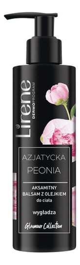Lirene Glamour Collection Aksamitny olejek w balsamie do ciała Azjatycka Peonia 200ml Lirene