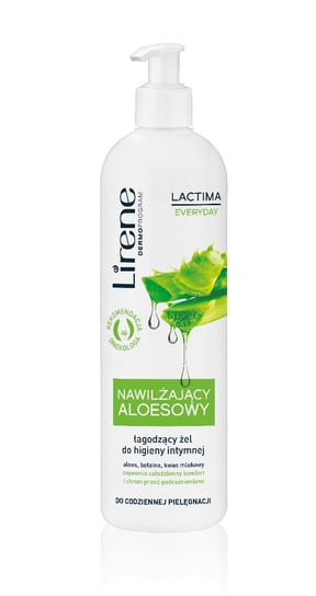 Lirene Lactima Everyday, Łagodzący, Aloesowy Żel Do Higieny Intymnej, 350 Ml Lirene