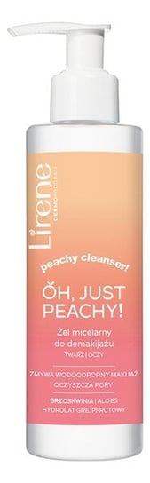 Lirene Oh Just Peachy!, Żel micelarny do demakijażu, 145 ml Lirene