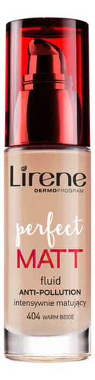 Lirene, Perfect Matt, podkład intensywnie matujący 404 Warm Beige, 30 ml Lirene