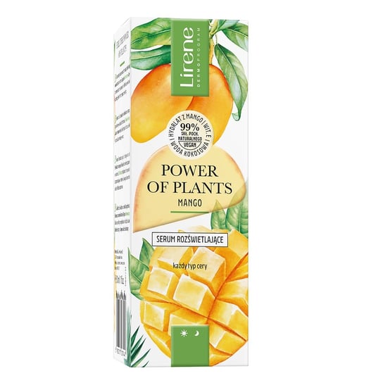 Lirene, Power Of Plants, Serum Rozświetlające, Mango, 30ml Lirene