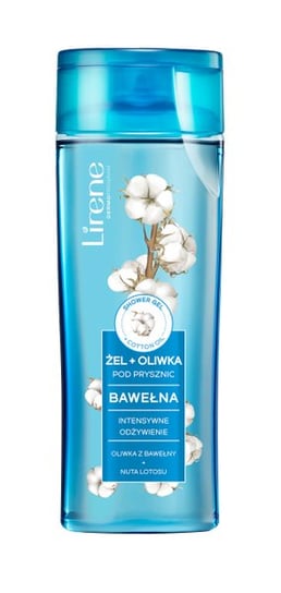 Lirene, Shower Olive, żel-oliwka z bawełny pod prysznic, 250 ml Lirene