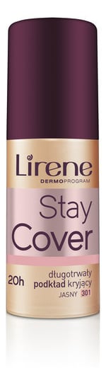 Lirene, Stay Cover, podkład długotrwale kryjący 301, 30 ml Lirene