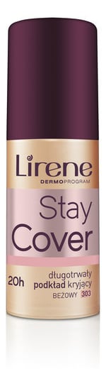 Lirene, Stay Cover, podkład długotrwale kryjący 303, 30 ml Lirene