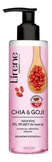 Lirene, Superfood, CHIA-GOJI, Naturalny żel myjący do twarzy, 190 ml Lirene