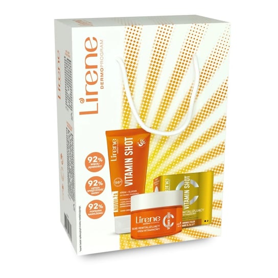 Lirene, Vitamin Shot zestaw prezentowy Kosmetyków Do Pielęgnacji, 2 Szt. Lirene
