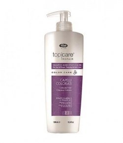 Lisap, Top Care Repair Color, szampon zakwaszający po farbowaniu, 1000 ml Lisap