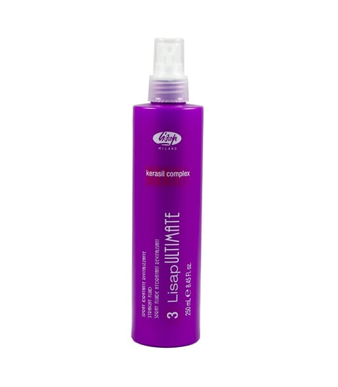 Lisap, Ultimate 3 Straight Fluid, spray prostujący włosy, 250 ml Lisap