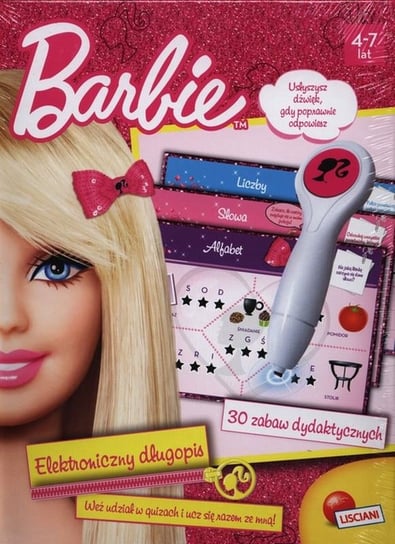 Lisciani, Elektroniczny długopis Barbie Lisciani
