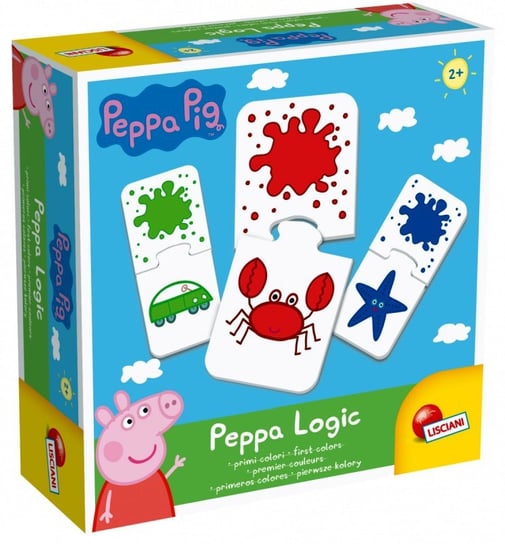 Lisciani, Gra edukacyjna Logic Peppa Pig. Świnka Peppa Lisciani