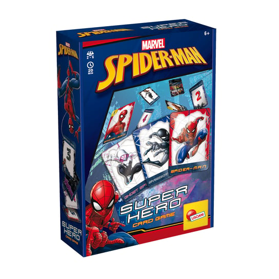 Lisciani, gra karrciana, Spider-Man Cards games Lisciani