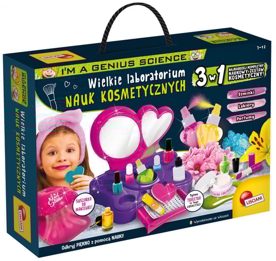 Lisciani, I'm a Genius, Wielkie laboratorium nauk kosmetycznych I'm a genius
