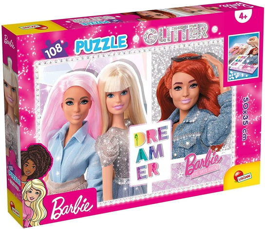 Lisciani, puzzle, Barbie, Dreamer Glitter, 108 el. Lisciani