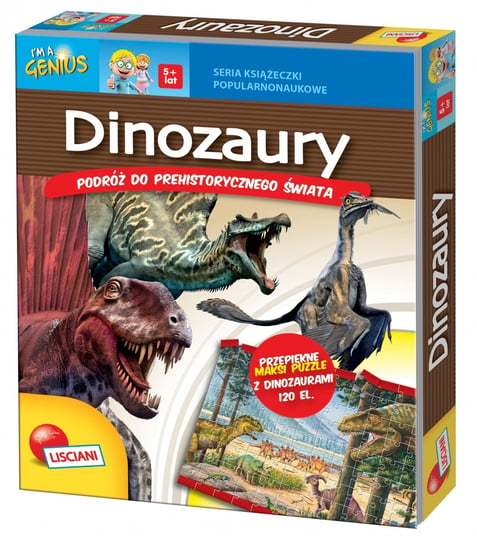 Lisciani, puzzle, Dinozaury, 120 el. Lisciani