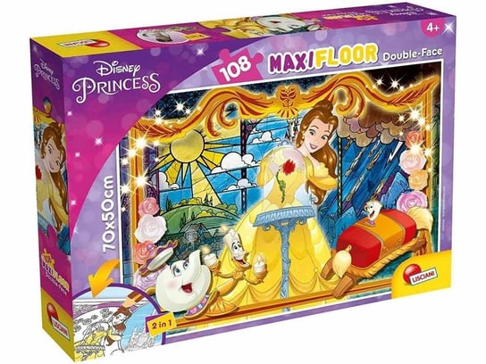 Lisciani, puzzle, Disney, dwustronne Maxi, 108 el. Lisciani