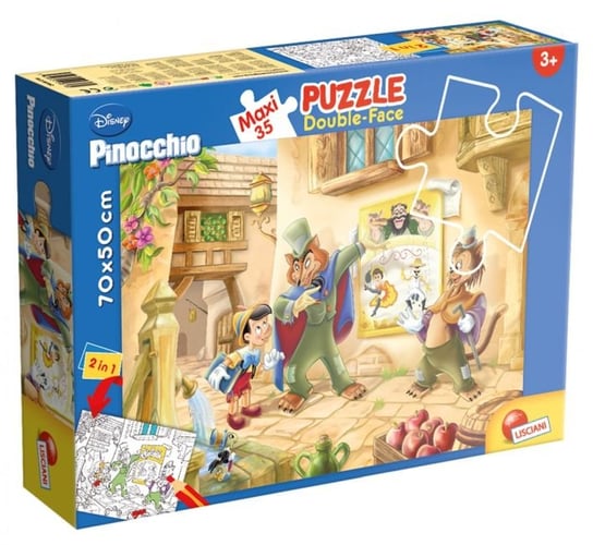 Lisciani, puzzle, Disney, Pinokio, 35 el. Lisciani