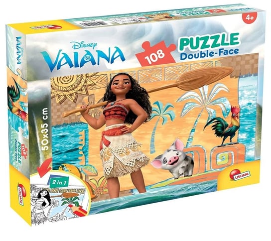 Lisciani, puzzle, Disney, Vaiana, 108 el. Lisciani