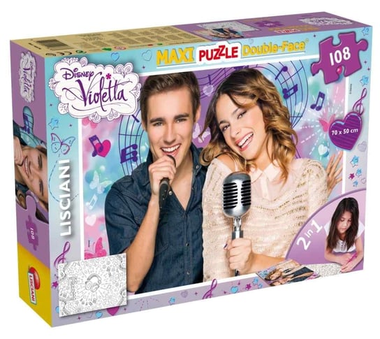 Lisciani, puzzle, Disney, Violetta, maxi, 108 el. Lisciani