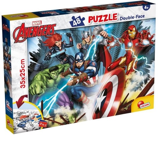 Lisciani, puzzle, Marvel, Avengers, 48 el. Lisciani