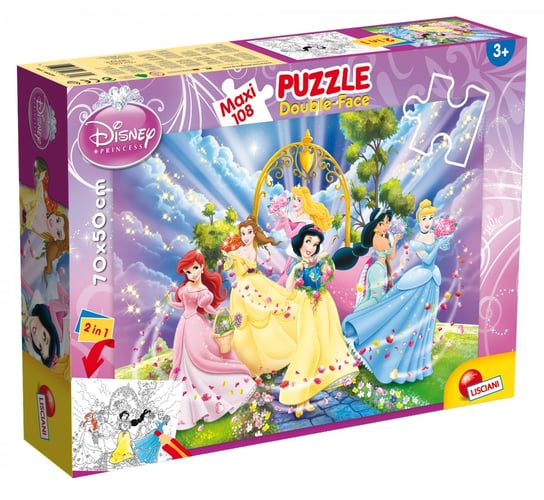 Lisciani, puzzle, maxi Princess, 108 el. Lisciani