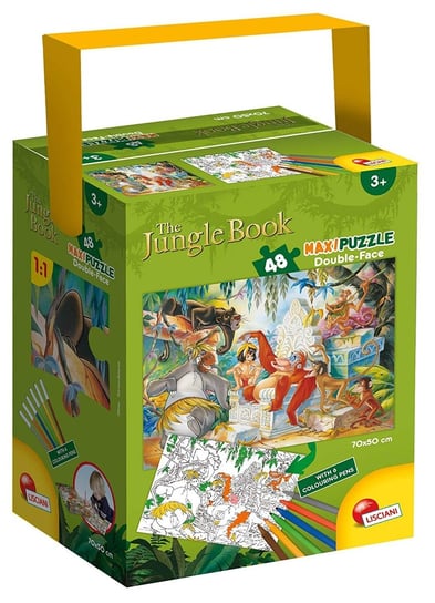 Lisciani, puzzle, Maxi The Jungle Book, 48 el. Lisciani