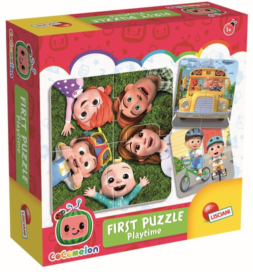 Lisciani, puzzle, Pierwsze Puzzle - Świetna Zabawa, 4x3 el. Lisciani
