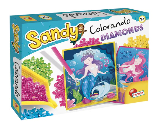 LISCIANI, Sandy Colorando! Kolorowanie diamentami Sandy