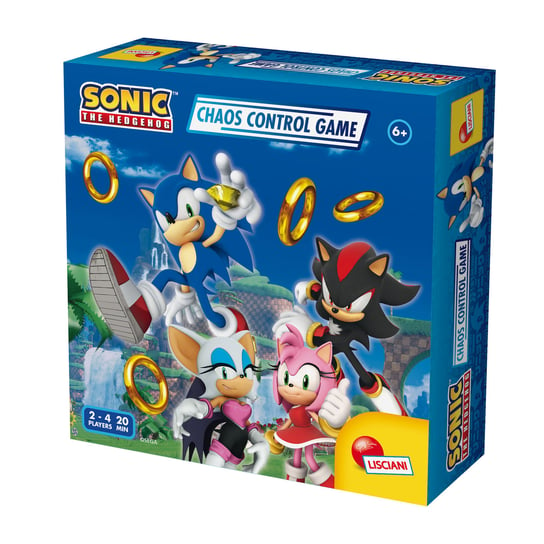 Lisciani, SONIC CHAOS CONTROL GAME Lisciani