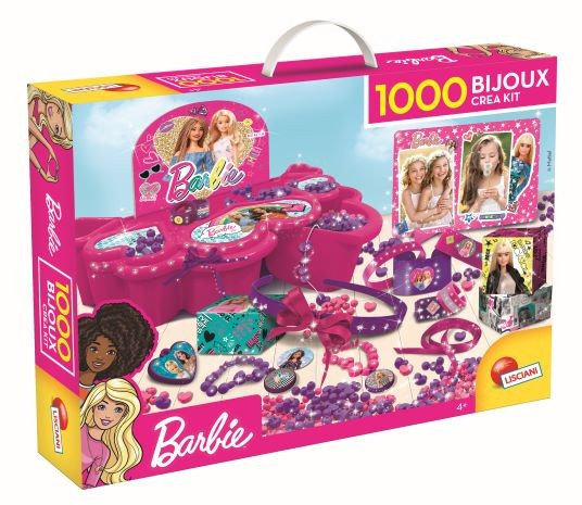 Lisciani, Zestaw Biżuteria Barbie, 1000 elementów Lisciani