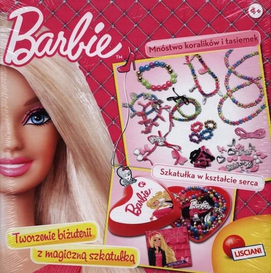 Lisciani, zestaw kreatywny biżuteria z magiczną szkatułką Barbie Lisciani