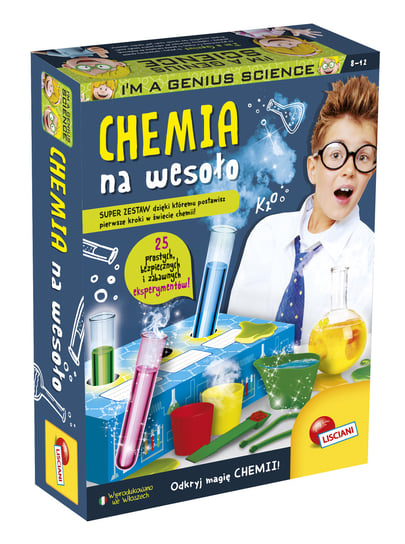 Lisciani, zestaw naukowy Chemia na wesoło Lisciani