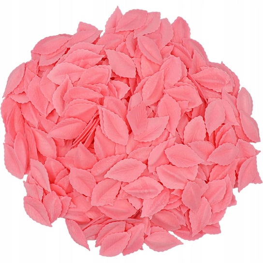 Liście Waflowe Na Tort - Różowe - 400 Sztuk Świat Cukiernika