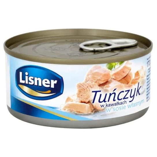 Lisner tuńczyk kawałki w w sosie wlasnym 170g Lisner