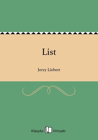 List Liebert Jerzy