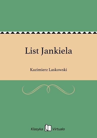 List Jankiela Laskowski Kazimierz