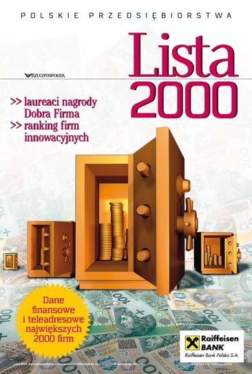 Lista 2000 - Edycja 2012 Opracowanie zbiorowe