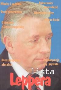 Lista Leppera Lepper Andrzej