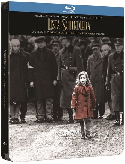 Lista Schindlera (Steelbook) Spielberg Steven
