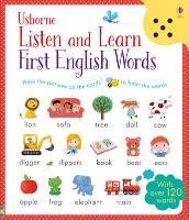 Listen and Learn First English Words Taplin Sam