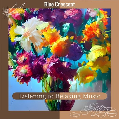 Listening to Relaxing Music Blue Crescent