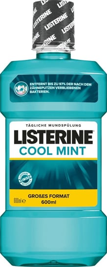 Listerine, Cool Mint, płyn do płukania ust, 600 ml Listerine
