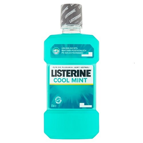 Listerine, Coolmint, płyn do płukania jamy ustnej, 500 ml Listerine