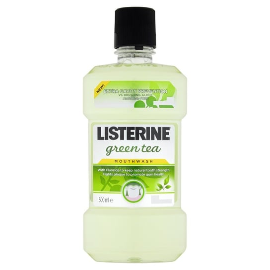 Listerine, Green Tea, płyn do płukania jamy ustnej, 500 ml Listerine