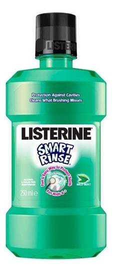 Listerine Smart Rinse Płyn do płukania jamy ustnej dla dzieci 6+ Mild Mint 250ml Listerine