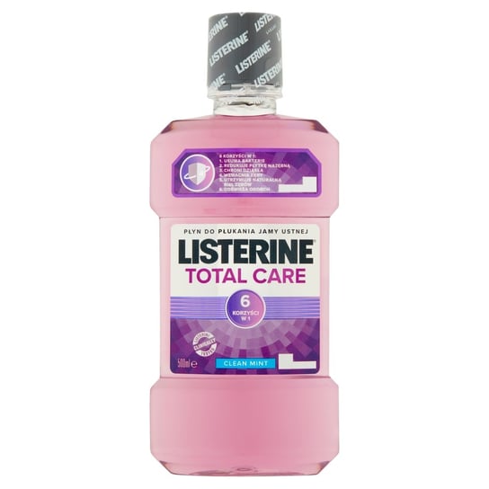Listerine, Total Care, płyn do płukania jamy ustnej, 500 ml Listerine